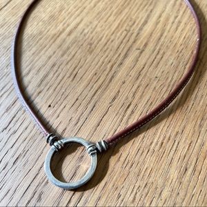 Eye Glass Necklace sterling silver ring holder